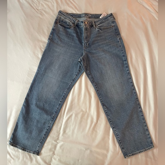 *NWT* Old Navy High-Rise OG Loose Jeans Medium Wash Size 16R - Picture 2 of 6
